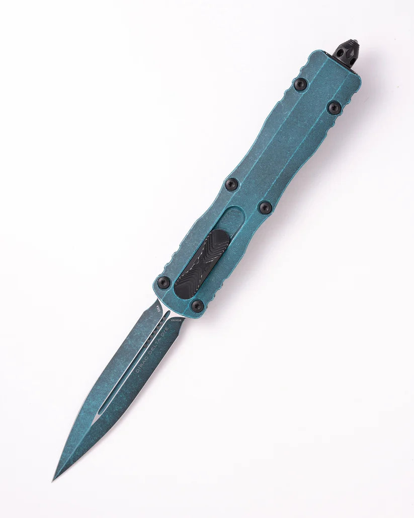 Microtech Dirac Delta D/E Standard Cerakote Weathered Turquoise