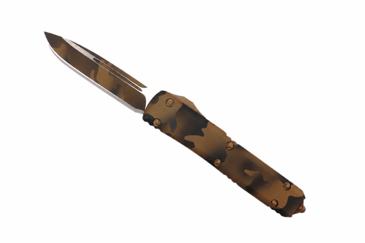 MICROTECH - Signature Series Ultratech Standard Edge in Coyote Camo. Model # 121-1CCS