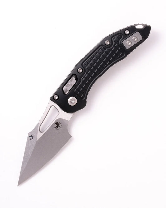 Microtech M-STITCH RAM-LOK S/E Stonewashed Black – 169MRL-10