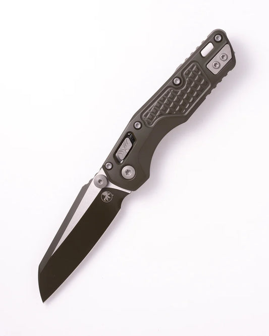 Microtech MSI RAM-LOK Mini S/E Frag Aluminum Cerakote Magpul OD Green – 210M-1FRCMPOD-Z13