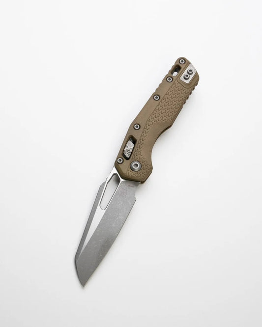 Microtech MSI S/E Apocalyptic Tri-Grip Polymer Dark Earth – 210T-10APPMDE