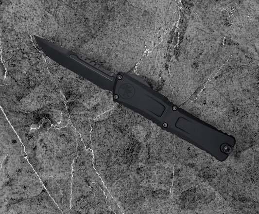Microtech Combat Troodon Interceptor Gen III DLC Shadow Edition Model # 1217-1DLCTSH