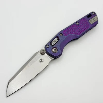 Microtech Marfione Select MSI Mini RAM-LOK Galactic Purple Frag Titanium – 210M-10FRMS17