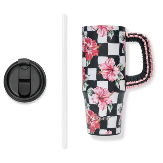 Combat Iron – 32oz FIELD™ Tumbler – Classy Checkers