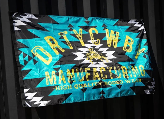 Combat Iron – Aztec Dirty Cowboy Branded 3' x 5' Flag