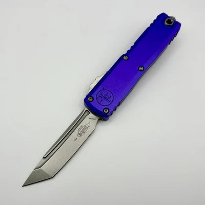 Microtech UTX-85 Gen IV T/E Stonewash Standard Purple