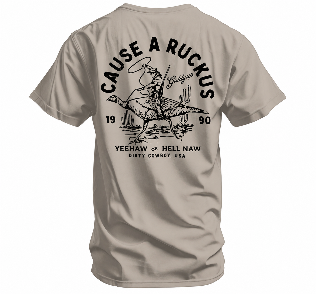 Combat Iron – Cause A Ruckus Men's T-Shirt