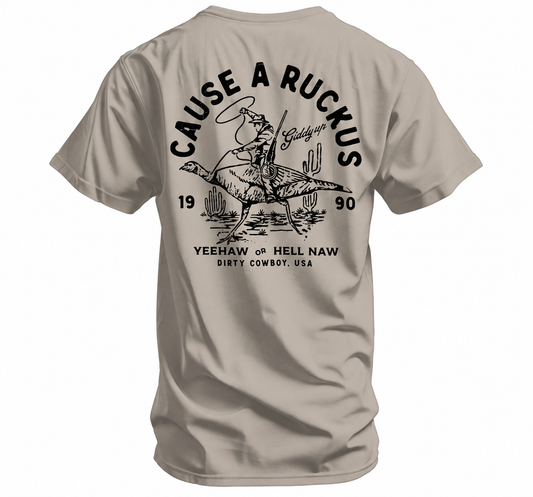 Combat Iron – Cause A Ruckus Men's T-Shirt